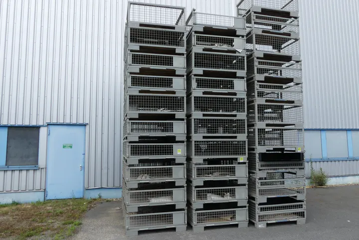 Konvolut Gitterboxen/Stapelboxen (ca. 30 Stück)